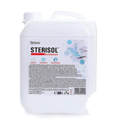 Klintensiv - Sterisol™ – dezinfectant pentru suprafete si instrumentar 20l - avizat ms