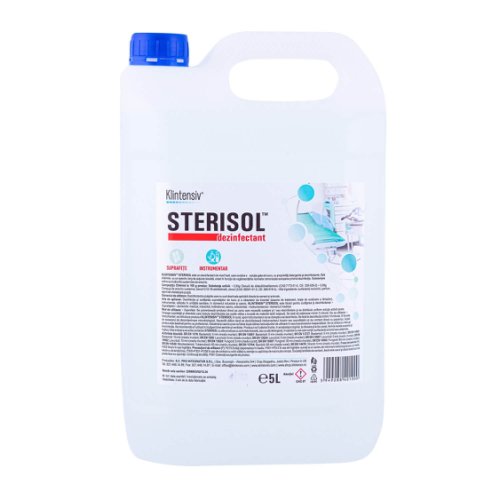 STERISOL™ – Dezinfectant pentru suprafete si instrumentar 5 litri - Avizat MS