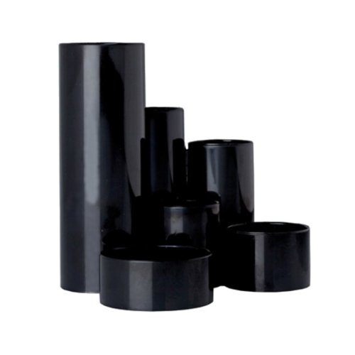 Suport pentru accesorii de birou Flaro 6 compartimente neechipat negru