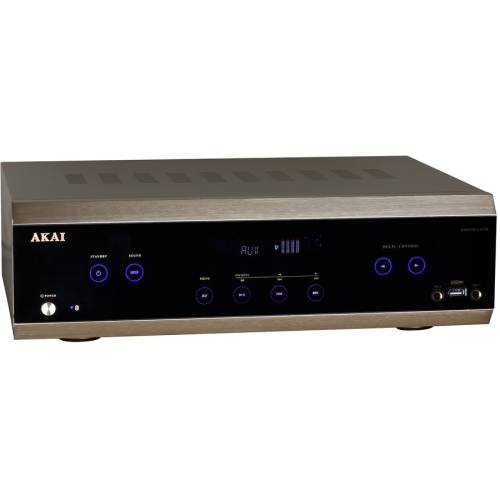 Akai - Amplificator as031a-612e cu bluetooth, 100 w, auriu