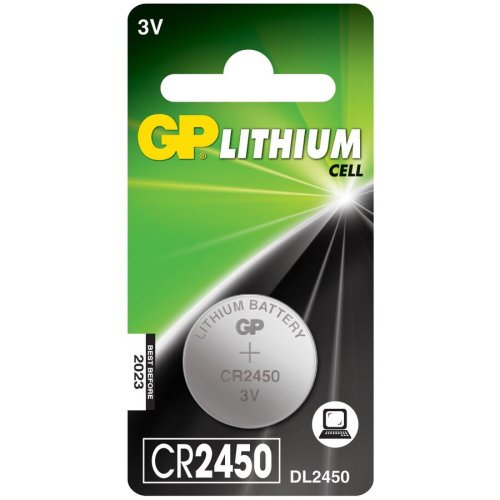 Gp Batteries - Baterie butoni (cr2450) 3v lithium, blister 1 buc