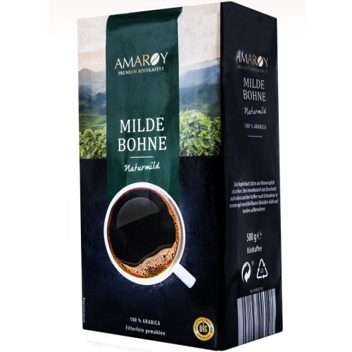 Cafea macinata Amaroy Milde Bohne, 500g