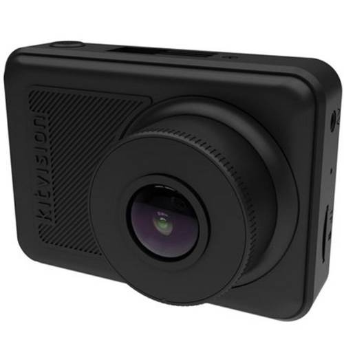 Camera auto DVR KitVision KVOBS108GW, Full HD, ecran 2.45, unghi de 170 grade, 12MP, GPS, WiFi, negru