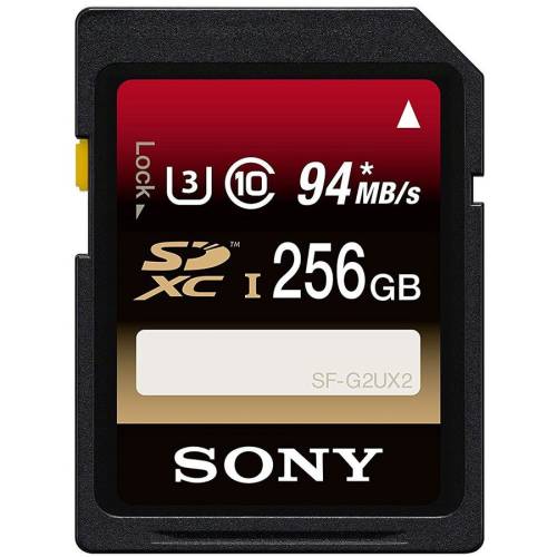 Card de memorie Sony SDHC 256GB, Class 10
