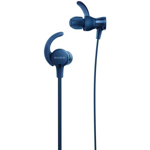 Sony - Casti audio sport mdrxb510asl, extra bass, microfon, rezistente la stropire, albastru