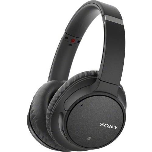 Sony - Casti audio wh-ch700nb, noise canceling, google assistant, wireless, bluetooth, nfc, negru