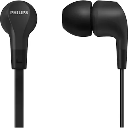 Casti Philips TAE1105BK/00 In ear cu microfon, negru