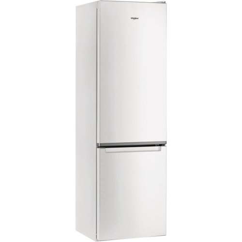 Combina frigorifica Whirlpool W5 911E W, 371 l, Less Frost, 6th Sense, Fresh Box, 201 H, clasa A+, alb
