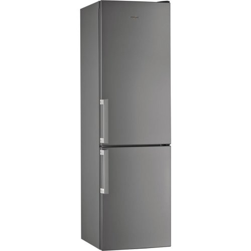 Combina frigorifica Whirlpool W5 921C OX H, 371 l, 6th Sense, Less Frost, Fresh Box+, 201 H, clasa A++, inox
