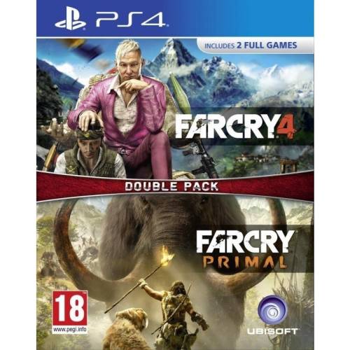 Ubisoft Ltd - Compilation far cry 4 & far cry primal - ps4