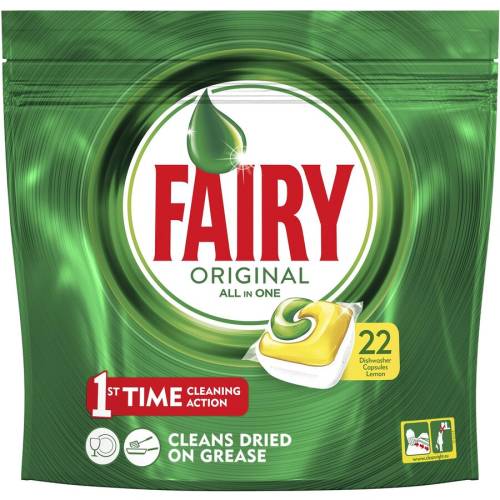 Detergent de vase capsule Fairy All in 1 22 bucati