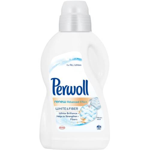 Detergent lichid Perwoll Renew White, 15 spalari, 900 ml