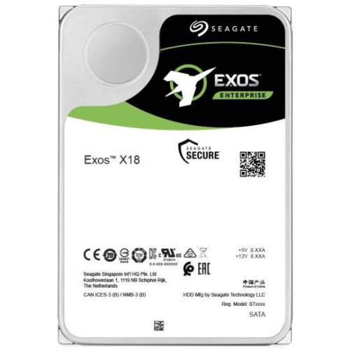 Exos X18 ST16000NM004J - hard drive - 16 TB - SAS 12Gb/s