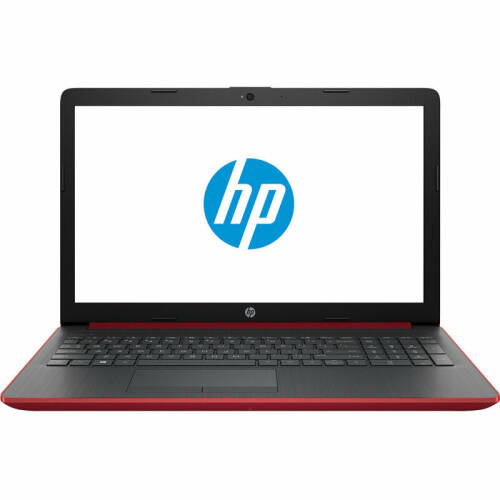 Laptop HP 15.6'' 15-da0180nq, HD, Intel Celeron N4000 , 4GB DDR4, 500GB, GMA UHD 600, FreeDos, Red