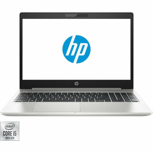 Laptop Hp 15.6'' probook 450 g7, fhd, intel core i5-10210u, 8gb ddr4, 512gb ssd, geforce mx250 2gb, free dos, silver