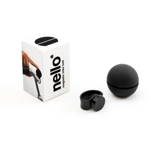 MAGNETIC BICYCLE BELL NELLO BLACK