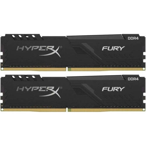 Memorie RAM HyperX FURY Black, DDR4, 32GB (Kit 2x16GB), 2400MHz, CL15