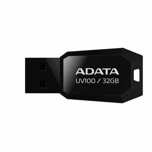 Memorie USB Adata UV100 , 32 GB , USB 2.0 , Negru