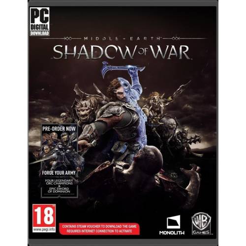 Warner Bros Entertainment - Middle earth shadow of war - pc
