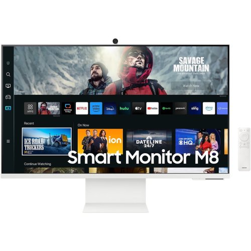 Monitor SMART SAMSUNG, TV Experience, LS32CM801UUXDU, 32, 4ms, UHD, Alb