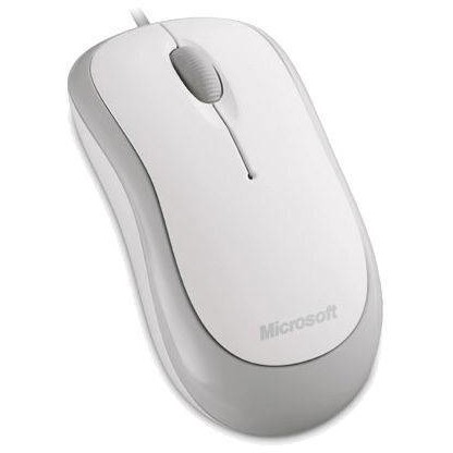 Mouse Microsoft Basic Optical 4YH-00008, USB/PS2, Alb
