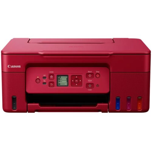 Multifunctional inkjet color CISS Canon PIXMA G3470 Red, A4