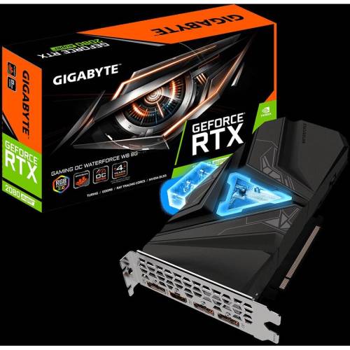 Placa video GeForce RTX 2080 SUPER GAMING OC WATERFORCE WB, 8GB GDDR6 256 bit