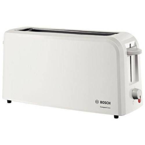 Bosch - Prajitor de paine tat3a001, 980 w, 2 felii de paine, alb