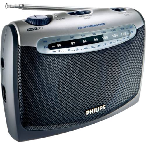 Philips - Radio portabil ae2160/00c, fm/am, negru