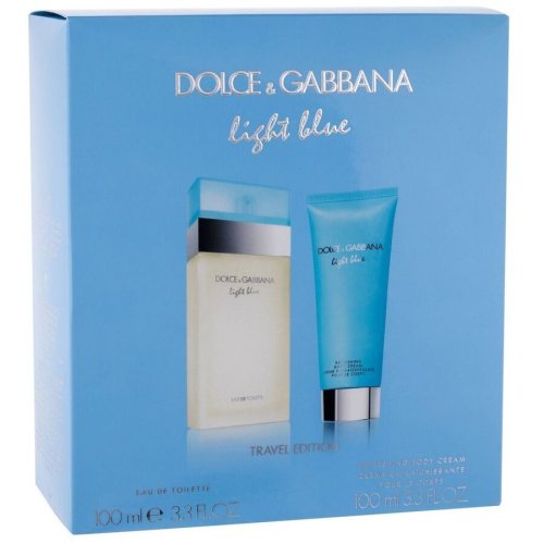 Set Dolce & Gabbana, Light Blue, Femei: Apa de Toaleta, 100 ml + Lotiune de corp, 100 ml