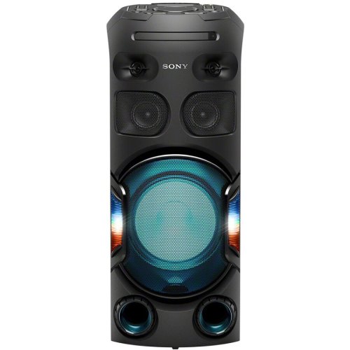 Sistem audio High Power SONY MHC-V42D, Jet Bass Booster, Hi-Fi, Bluetooth, NFC, Dj Effects, USB, DVD, Party music, Party lights, Negru