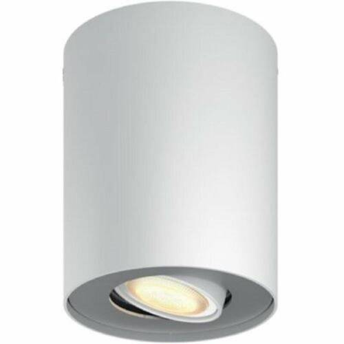 Spot HUE Pillar, LED WiFi, GU10, 5.5W(50W), 220-240V, lumina alba reglabila calda-rece