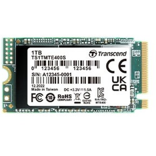 SSD 1TB M.2 MTE400S (M.2 2242) PCIe Gen3 x4 NVMe