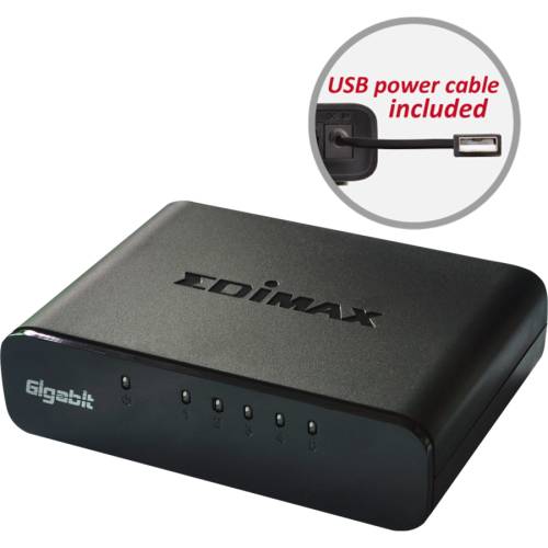 Edimax - Switch 5port, gigabit