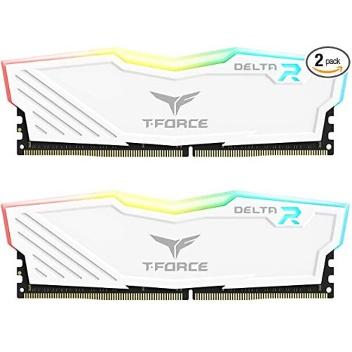 T-Force DELTA RGB - DDR4 - kit - 16 GB: 2 x 8 GB - DIMM 288-pin - 3200 MHz / PC4-25600 - unbuffered