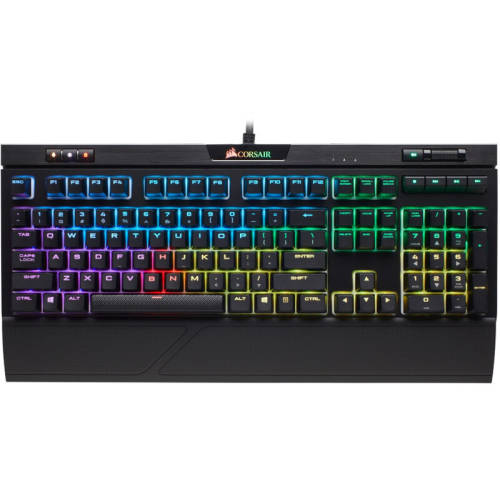 Tastatura Gaming Corsair STRAFE MK.2 RGB LED - Cherry MX Red - Layout EU Mecanica