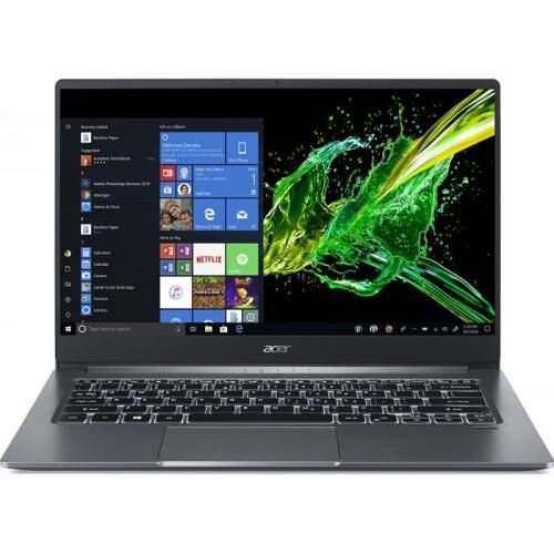 Ultrabook Acer 14'' Swift 3 SF314-57, FHD IPS, Intel Core i7-1065G7, 8GB DDR4, 1TB SSD, GMA Iris Plus, Win 10 Home, Steel Gray