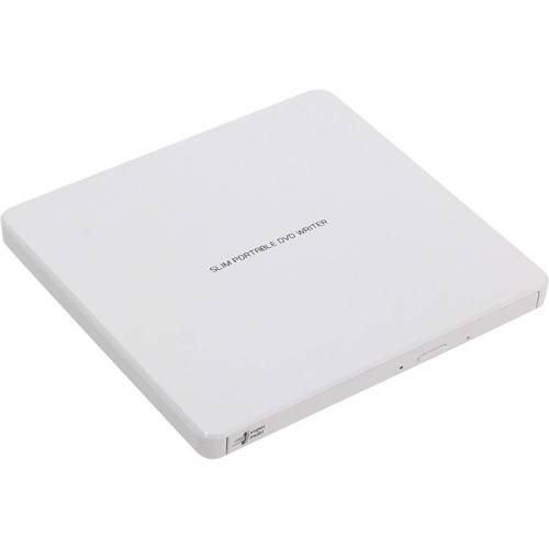 Unitate optica externa Ultra Slim Portable DVD-R White, Hitachi-LG
