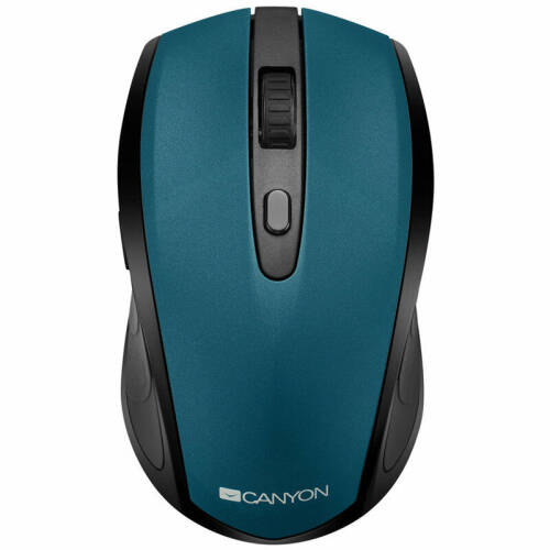 Canyon - Wireless mouse, optical 800/1200/1600 dpi, 6 button, 2 mode(bt/ 2.4ghz), green