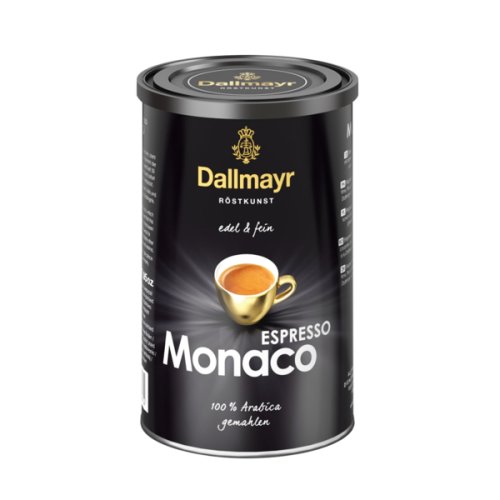 Dallmayr Espresso Monaco cafea macinata cutie metalica 200g