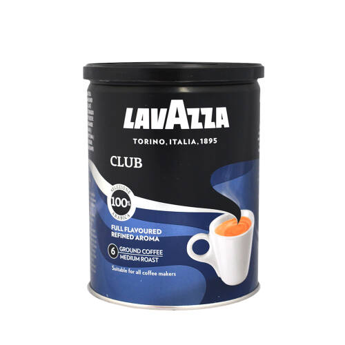 Lavazza Club cafea macinata cutie metalica 250g