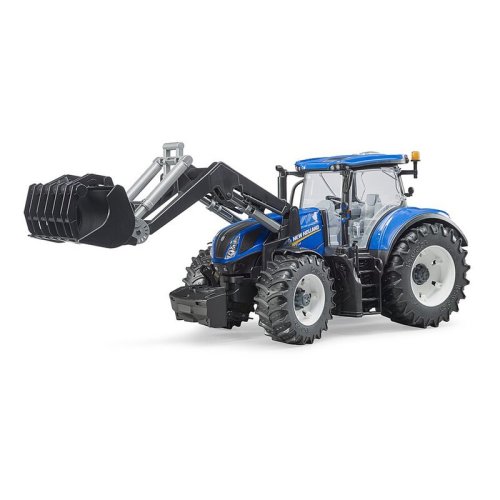 BRUDER - Tractor New Holland T7.315 , Cu incarcator frontal