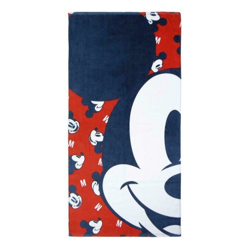 Cerda - Prosop pentru plaja, Mickey Mouse Half Face, 70 x 140 cm