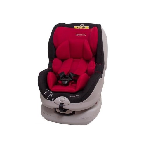 Coto Baby - Scaun auto Lunaro Pro Spatar reglabil, Protectie laterala, 0-18 Kg, cu Isofix, Rosu