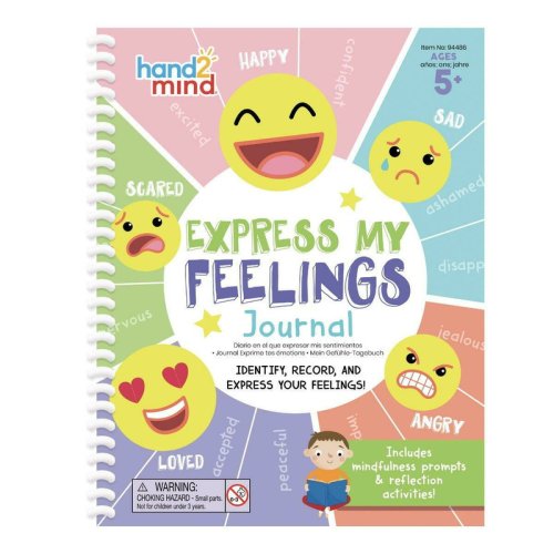 Hand2mind - Jurnal cu activitati - emotiile mele (lb.engleza)