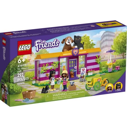 Lego - FRIENDS CAFENEAUA DE LA ADAPOSTUL PENTRU ADOPTIA ANIMALUTELOR 41699