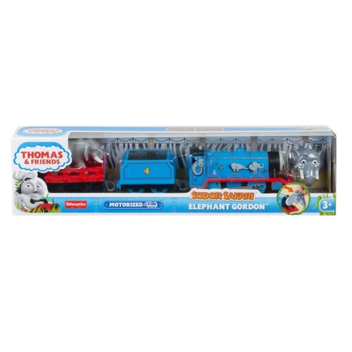 Mattel - Locomotiva Safari Elefant Gorgon , Thomas and Friends , Motorizata