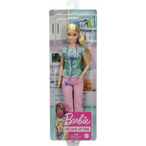 Mattel - Papusa Barbie Asistenta medicala