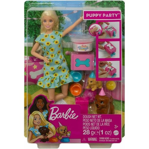 Mattel - Papusa Barbie Set Family , Cu accesorii