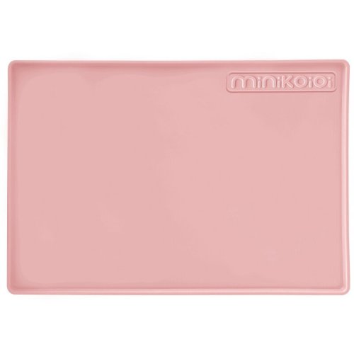 Minikoioi - Suport antiderapant pentru tacamuri,100% silicon, - Pinky Pink